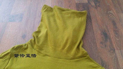 特价【紫】egoist韩单原单双层加厚领好品质打底高领T - 图1