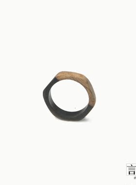 言物挚爱六边形纯手工原创设计