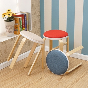 时尚创意简易实木凳子
