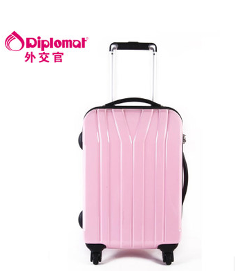 专柜正品Diplomat外交官拉杆箱旅行箱包PC硬TC-26122/3 20寸26寸