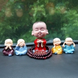 Творческий четвертый преимущества монахие автомобиль с головой -куклы Симпатичная вагона