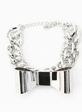 韩国饰品欧美风金属质感手链