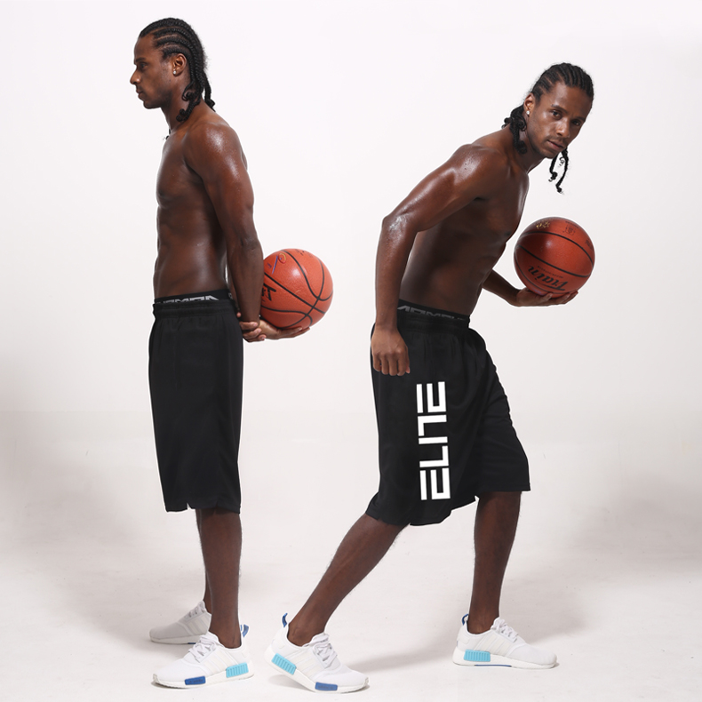包郵ELITE男子精英籃球褲短褲運動褲籃球訓練球褲男五分褲跑步褲