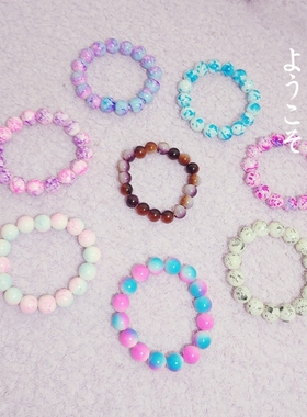 日本原宿风手作软妹满手串手链