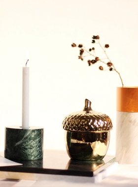 金色样板房陶瓷软装摆件