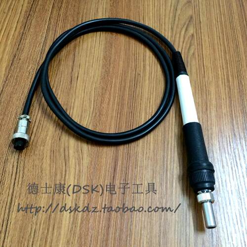 新品超值T12白菜白光焊台烙铁手柄焊柄焊枪接口跟板配套 - 图0
