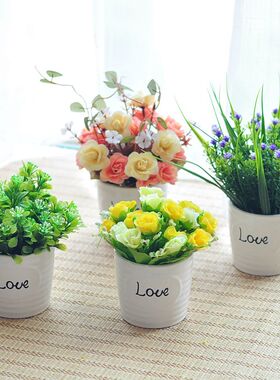 小套装花陶瓷花盆、、测试推荐