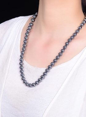 真品天然太赫兹项链女男全新