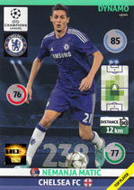 Panini 2014-15 Champions League star card Chelsea Matic engine UE095 appends