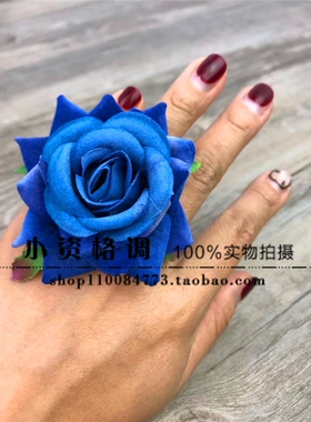 洛丽塔派对万圣节婚纱摄影戒指