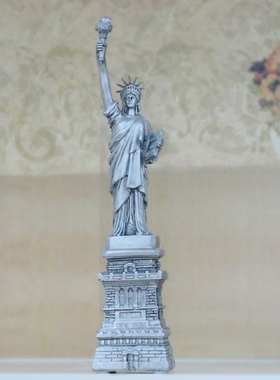 美国世界建筑欧式风模型工艺品