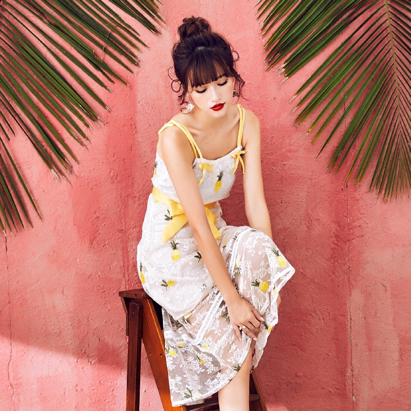 魅影仙女超仙蕾丝2020夏季连衣裙 魅影仙女连衣裙