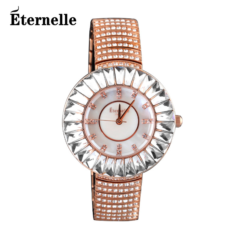 法国eternelle奥地利水晶女机芯表 Eternelle国产腕表