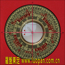 (Taiwan Eastern Compass) 1 Inch 9 Electric Wood RMBthree Feng Shui Compass (Manau pin)