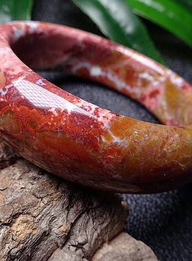 和田玉原矿碧玺欧泊手镯