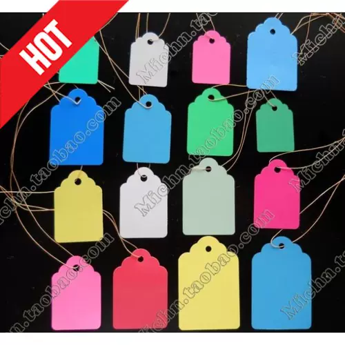 100 Пластиковые сочные растительные этикетки