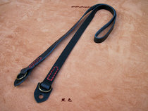 Handmade genuine leather retro single eye camera Led Layer Bull Leather Camera Hug Bag Black LOGO Custom