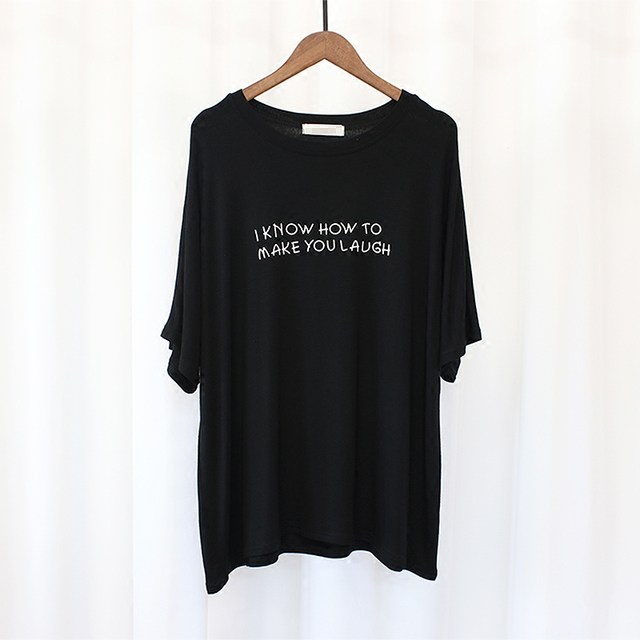 Soft drooping modal T-shirt loose short-sleeved top