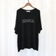 Soft drooping modal T-shirt loose short-sleeved top