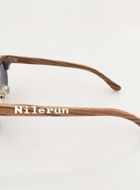 墨镜小脸椭圆形彩膜金色太阳镜