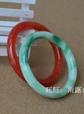 玻璃翡翠仿玉跑江湖地摊货源手圈