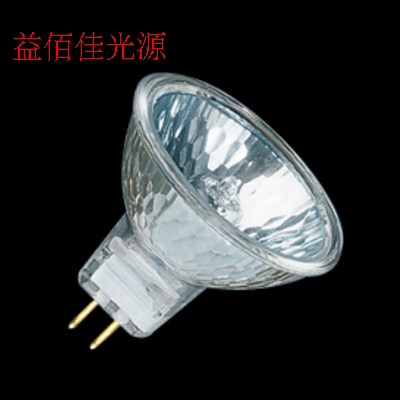 插脚灯珠卤素灯杯 MR16 11石英灯杯高压220V 20W35W50W 射灯灯泡 - 图0