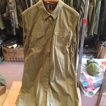 Free Radical Land Army Green Mini women Long sleeves Leisure neutral handsome Shirt Clothing with microelastic special price WS-0088