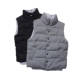 Nhật Bản retro ~ mùa xuân và mùa thu nam sản phẩm mới cổ áo mỏng cotton ấm áp vest trẻ xu hướng vest - Dệt kim Vest