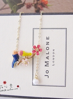 滴釉超仙韩国锁骨链