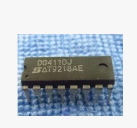 直插 DG411DJ ADG411BN四路CMOS模拟开关芯片 DIP-16可直拍-图0