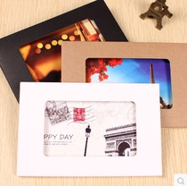 Postcard matching accessories such as Inker Inprints Bull Leather White Card Black Card Postcard Box