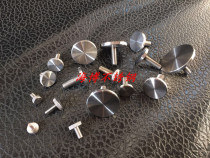 304 stainless steel solid advertising nail mirror nail solid decorative nail glass fixing screw M4M5M6M8M10M12