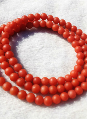 天然保山南红手链原石赤玉礼物