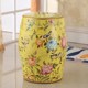 American country flower and bird ceramic classical dressing stool drum pier