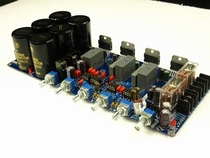 TDA7293 2 1 channel low sound cannon discharge power amplifier plate finished plate (upgraded version with protection circuit)