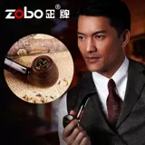 ZOBO Женппайский дым с борьбой с рыбной ручной работы SMO -борьбы с откровенной шкафной фильтровал фильтр с твердым деревом гладких сглаживаемой борьбы