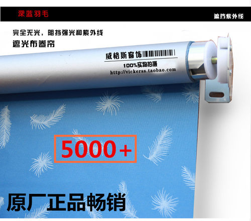 定制卷帘办公室隔断窗帘遮光遮阳隔热帘防晒方式帘广告logo卷帘 - 图0