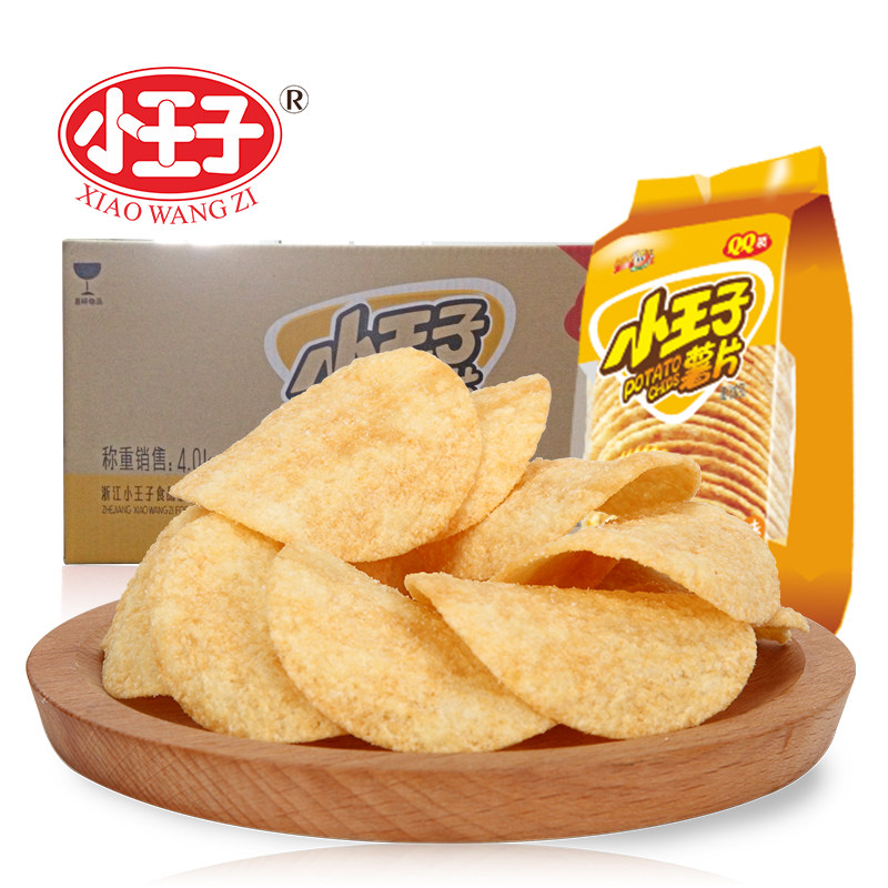 小王子4.0 kg油炸膨化食品整箱薯片 小王子膨化食品