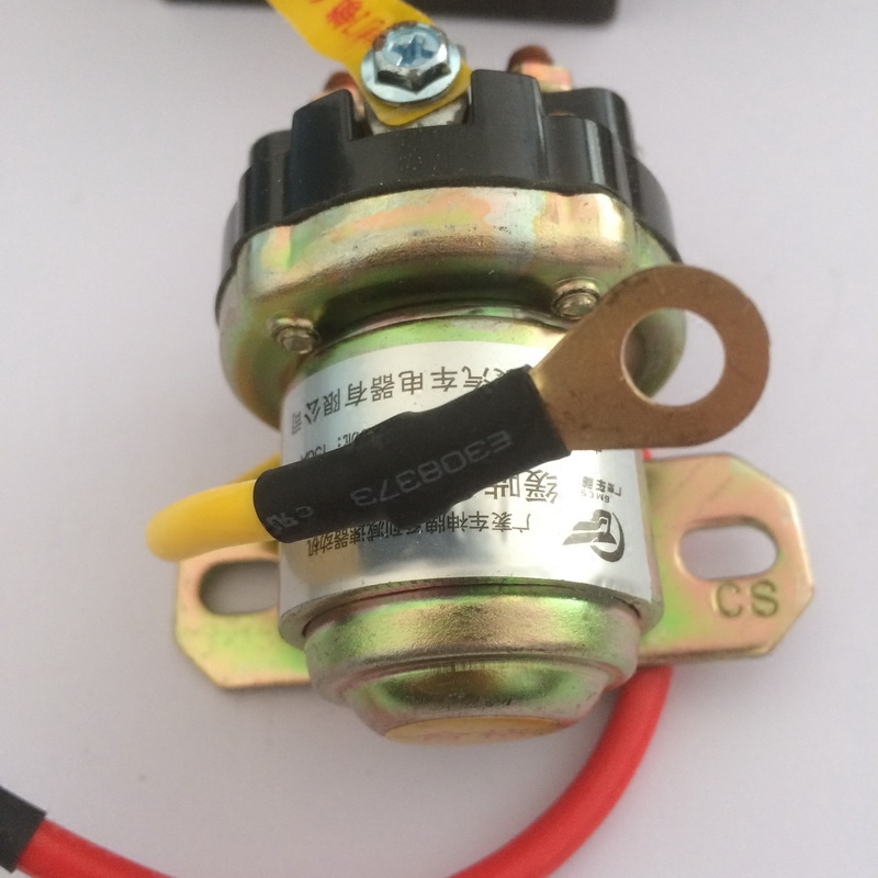 12V/24V减速马达起动继电器/150A大功率汽车马达启动继电-图0