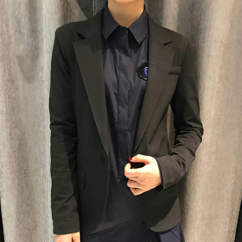 阿玛施旗舰店官网2020秋新款小外套 魅言服饰西装