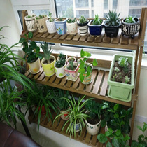 Solid wood Foldable Living room Shelf Ladder Quality Anti-Corrosive Yang Step O style Decorative Multilayer Multi-Meat Flower Pot Flower Shelf