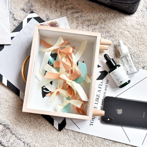 北欧ins创意木质存钱罐