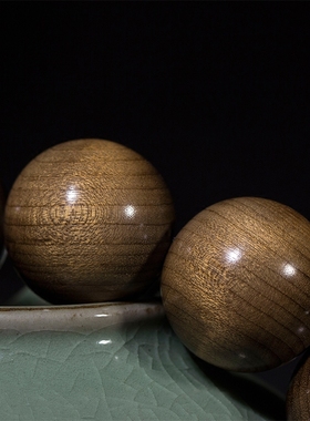 金丝楠木手串25mm手持