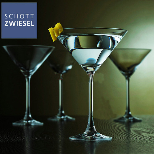 德国SCHOTT肖特进口水晶玻璃蝶形酒吧高脚甜酒杯马天尼鸡尾酒杯子 - 图1