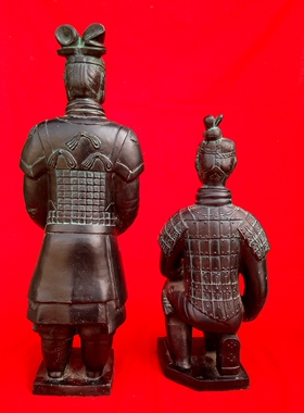 将军秦俑家居办公摆设仿古青铜器