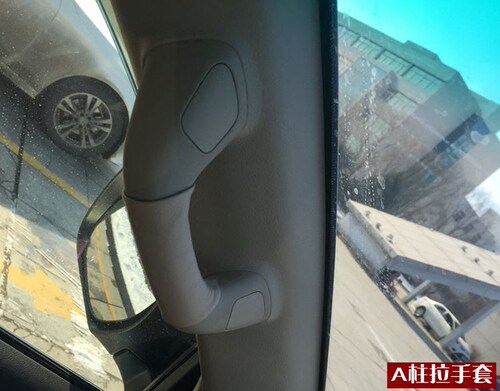 适用于丰田普拉多 霸道 酷路泽真皮AB柱拉手套扶手套顶棚手拉套 - 图2