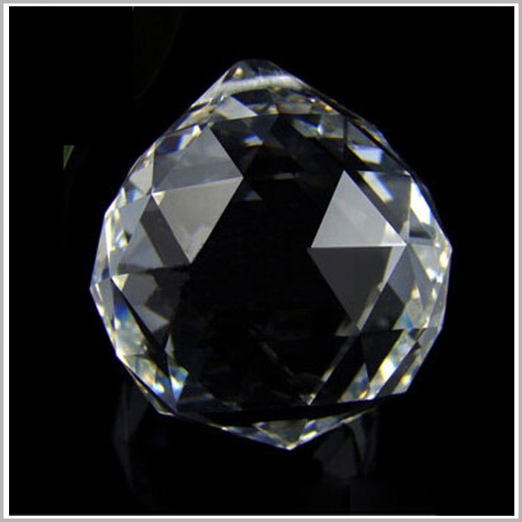 灯饰水晶球 40#灯饰球珠帘吊球吊坠子灯配件挂件30透明白色玻璃球,淘宝优惠券,粉丝福利购,淘宝优惠卷