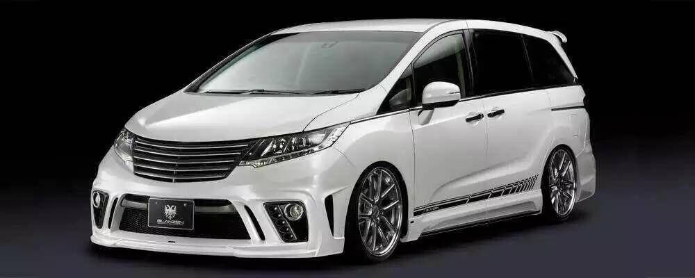 新奥德赛SILKBLAZE款包围尾翼厢车改装TOPMIX正品HONDA ODYSSEY-图1