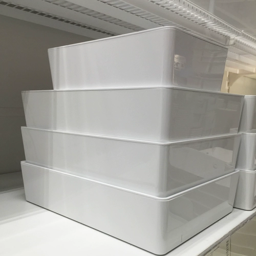 Ikea, ящик для хранения, пластиковая коробка для хранения, коробочка для хранения