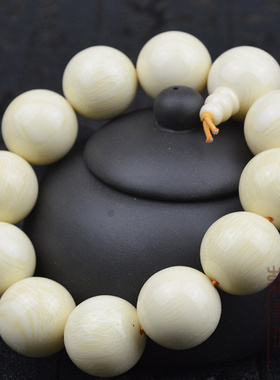 河马牙饰品情侣佛珠手链